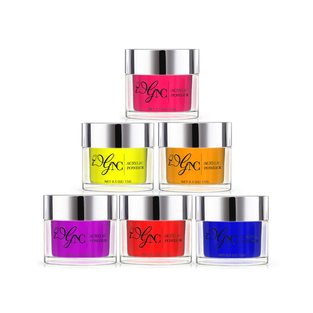 Neon kleuren hele collectie | acryl poeder