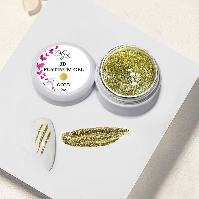 GNC 3D Platinum gel Gold