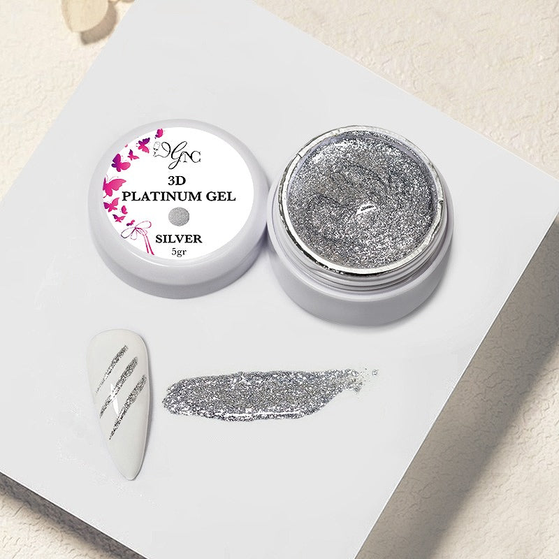GNC 3D Platinum gel Silver