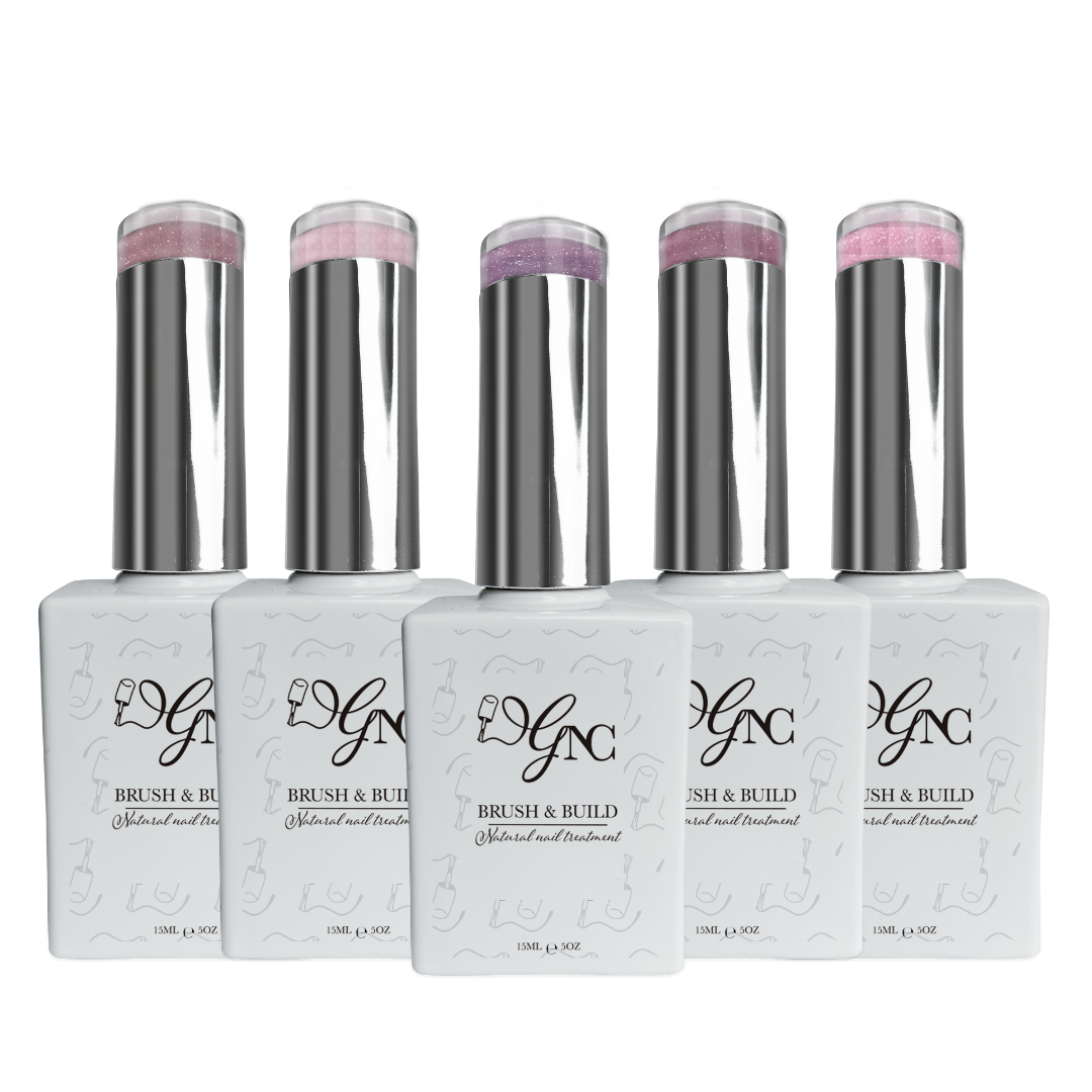 Brush & Build Shimmer Bundle 5x 15ml