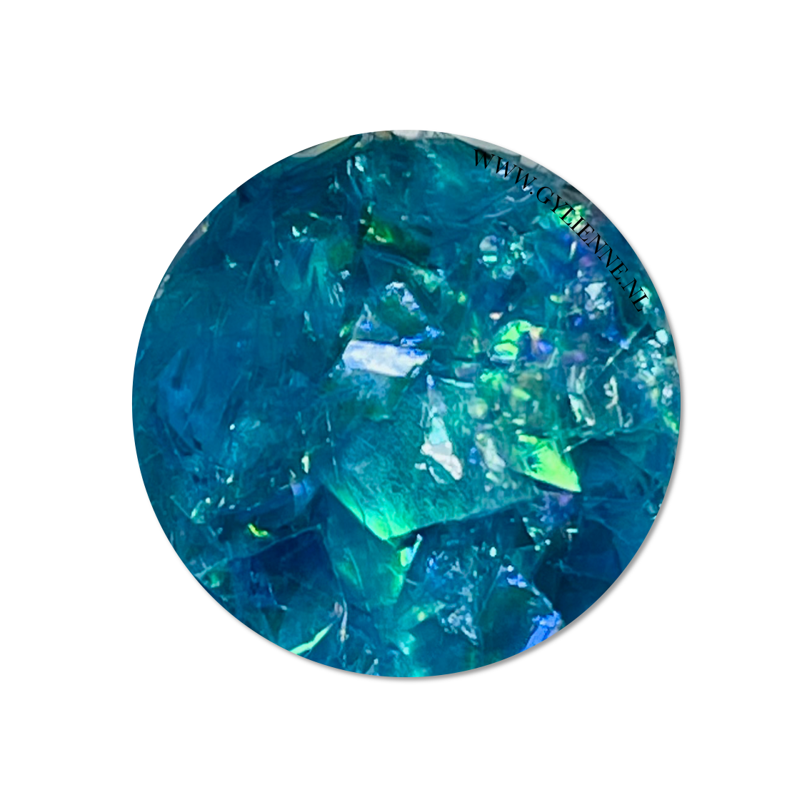 Flakes blue