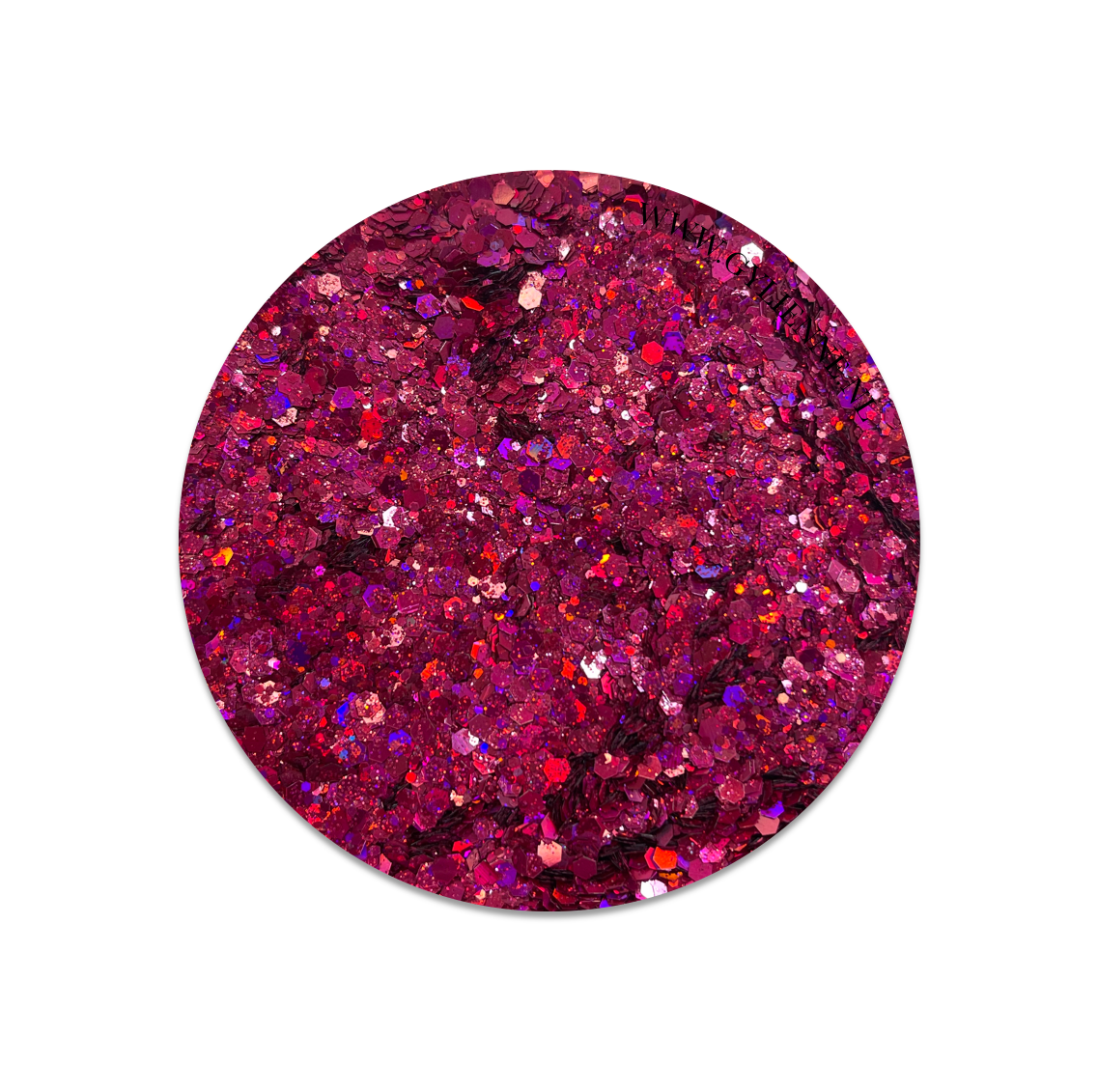 Glitter magenta