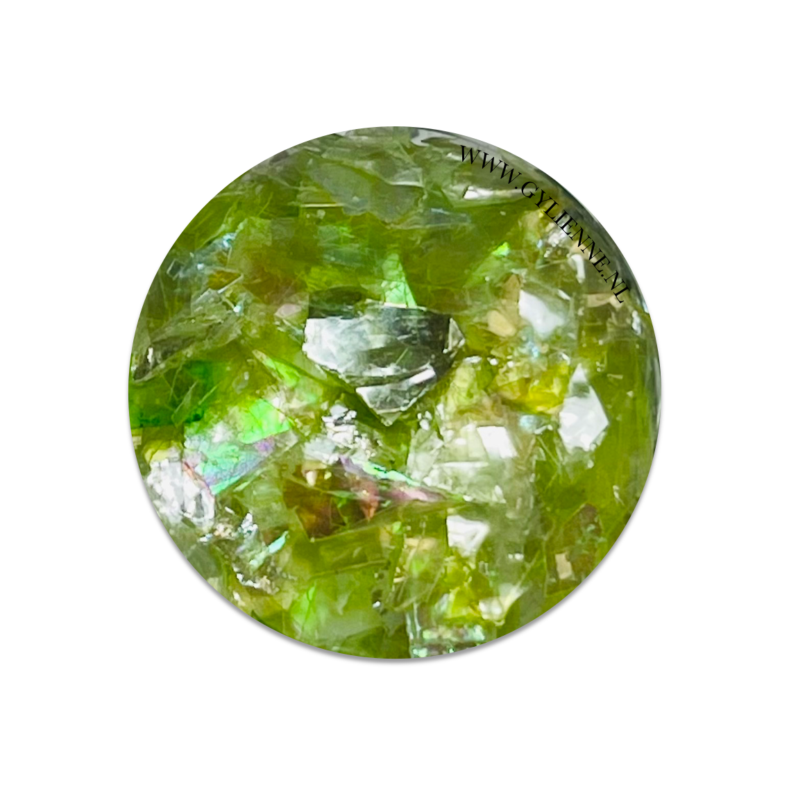 Flakes soft green
