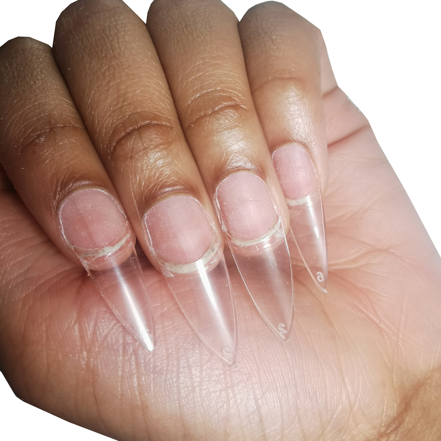 Straight almond tips
