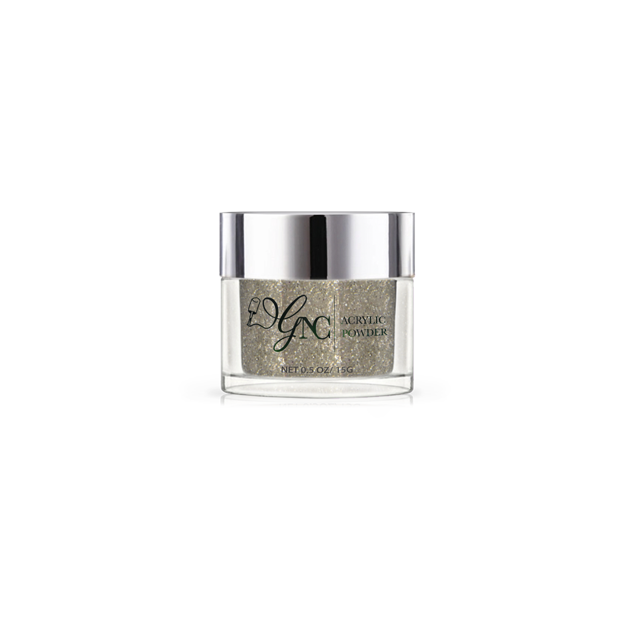 Acryl glitter White