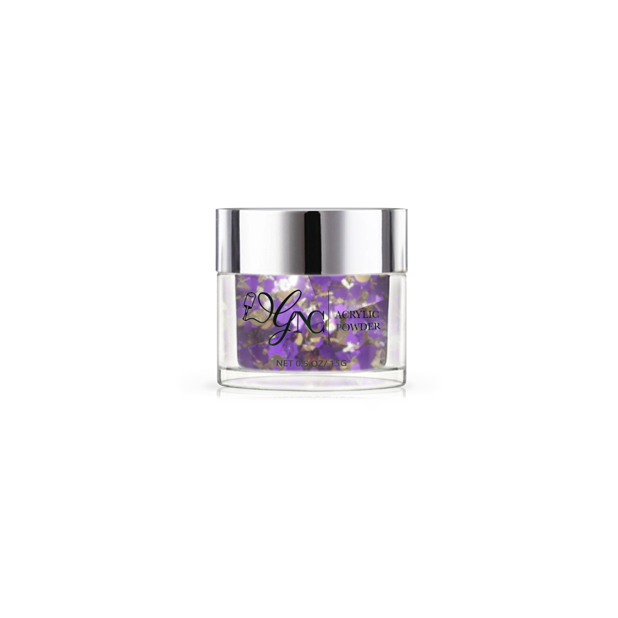 Acryl glitter Party mix purple