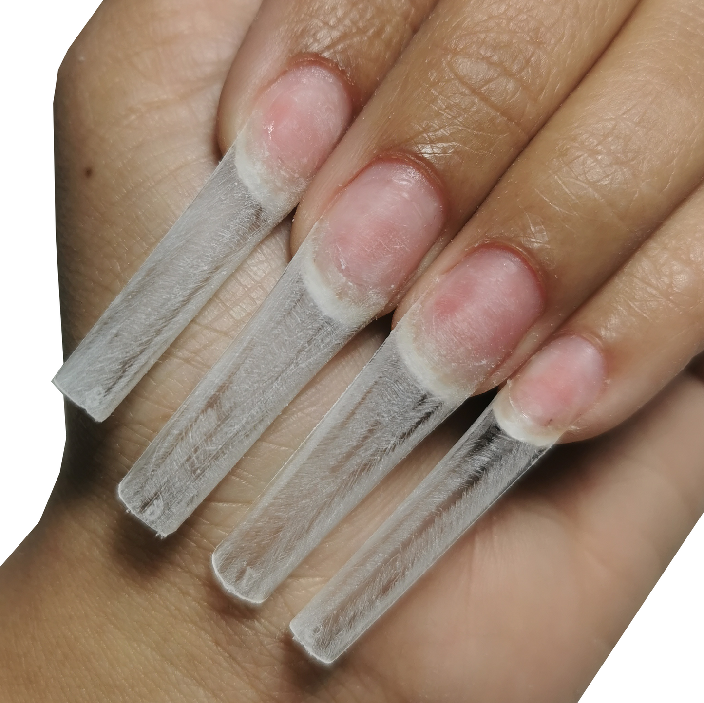 Pre pinched square tips