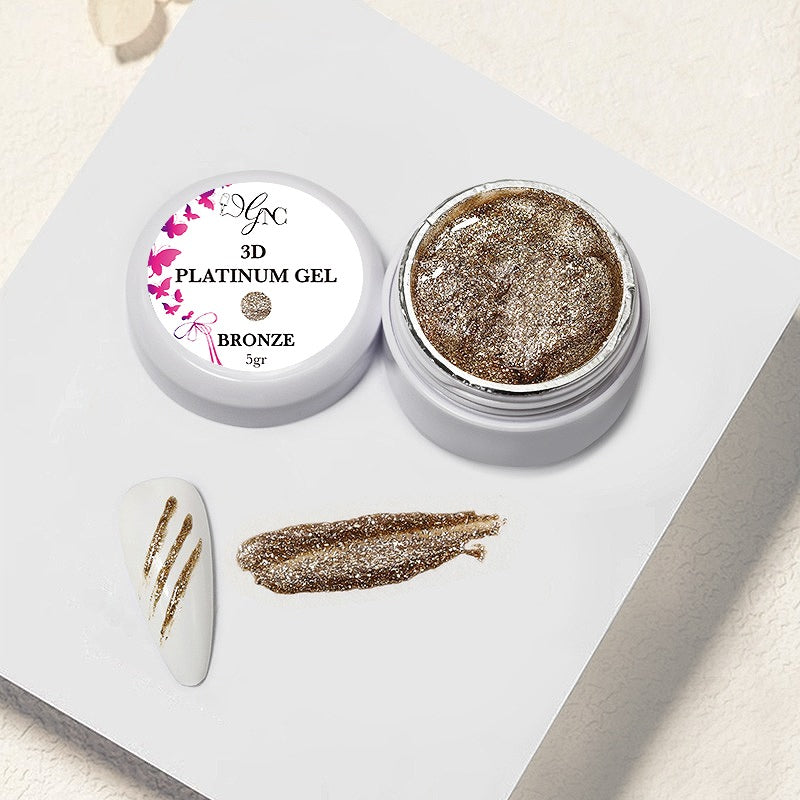 GNC 3D Platinum gel Bronze