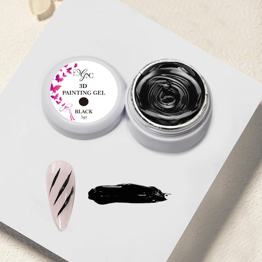 GNC 3D Painting gel Black