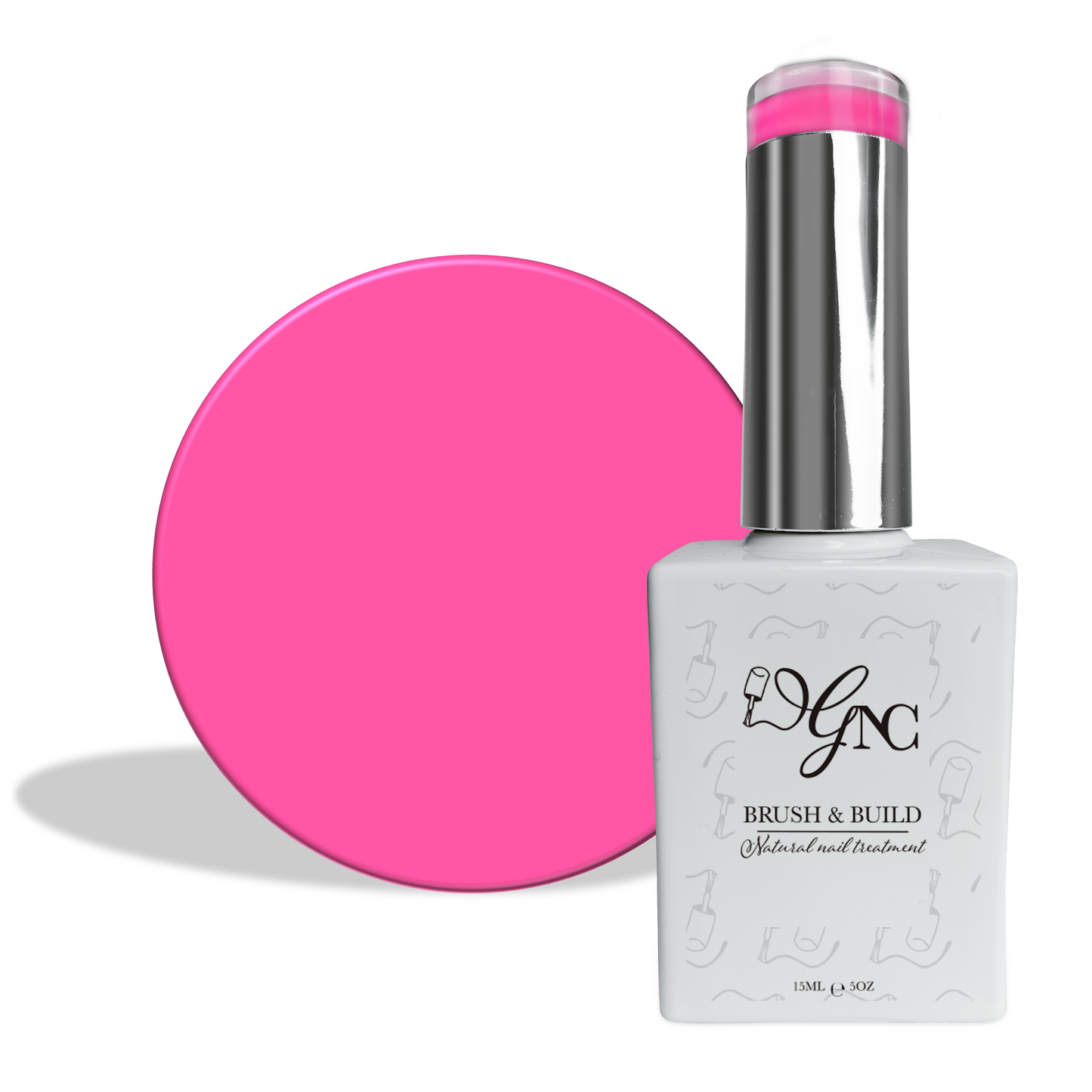 Brush & Build Exotic Pink 15ml