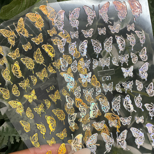 Butterfly sticker L01