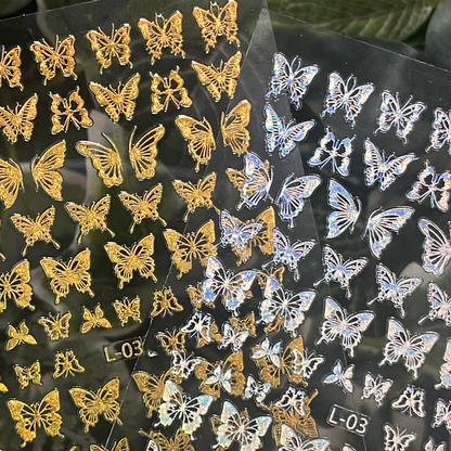 Butterfly sticker L03